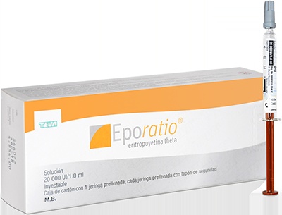EPORATIO 5000 UI/0,5 ml SOLUÇÃO INJETÁVEL EM SERINGA PREENCHIDA