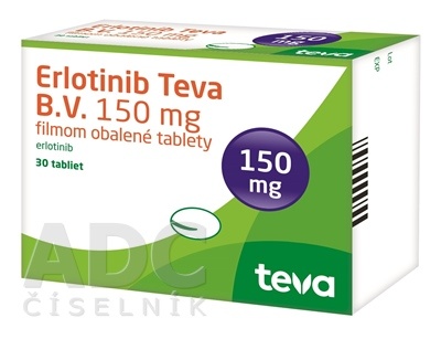 ERLOTINIB TEVA GROUP 150 mg COMPRIMIDOS REVESTIDOS POR PELÍCULA