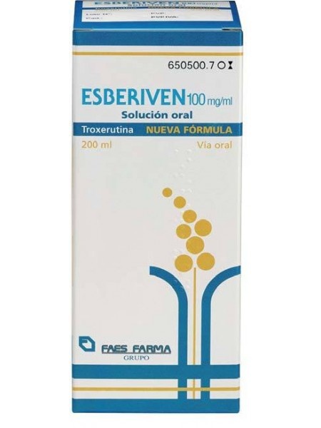 ESBERIVEN 100 mg/ml SOLUÇÃO ORAL