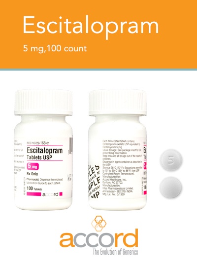 ESCITALOPRAM ACCORD 5 mg COMPRIMIDOS REVESTIDOS POR PELÍCULA