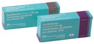ESCITALOPRAM ALMUS 20 mg COMPRIMIDOS REVESTIDOS POR PELÍCULA
