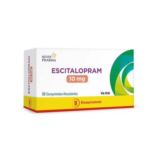 ESCITALOPRAM HEC PHARM 10 mg COMPRIMIDOS REVESTIDOS POR PELÍCULA
