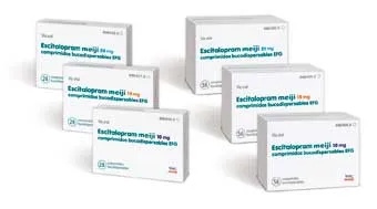 ESCITALOPRAM MEIJI 10 mg COMPRIMIDOS ORODISPERSÍVEIS