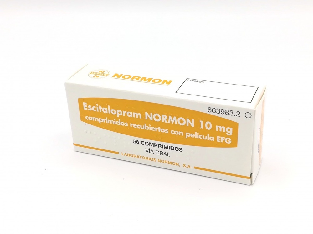 ESCITALOPRAM TARBIS 10 mg COMPRIMIDOS REVESTIDOS POR PELÍCULA