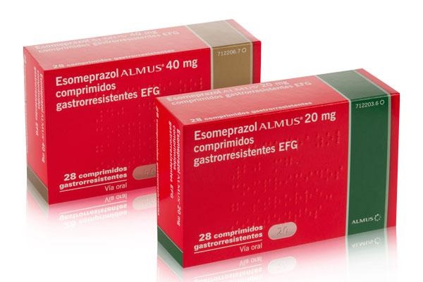 ESOMEPRAZOL ALMUS 20 mg COMPRIMIDOS GASTRO-RESISTENTES