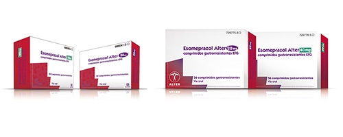 ESOMEPRAZOL ALTER 40 mg COMPRIMIDOS GASTRO-RESISTENTES