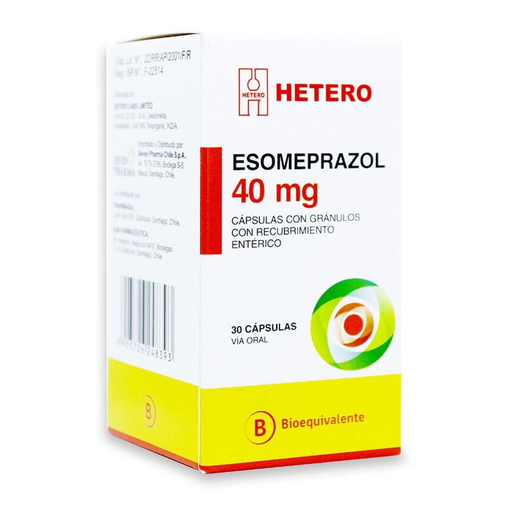 ESOMEPRAZOL DAVUR 40 mg CÁPSULAS DURAS GASTRO-RESISTENTES