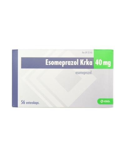 ESOMEPRAZOL KRKA 40 mg CÁPSULAS DURAS GASTRORRESISTENTES