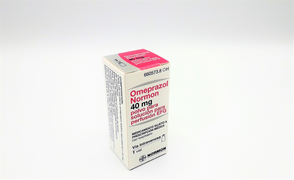 ESOMEPRAZOL NORMON 40 mg PÓ PARA SOLUÇÃO INJETÁVEL E PARA PERFUSÃO