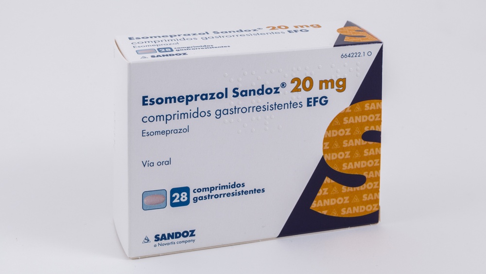ESOMEPRAZOL SUN 20 mg COMPRIMIDOS GASTRO-RESISTENTES