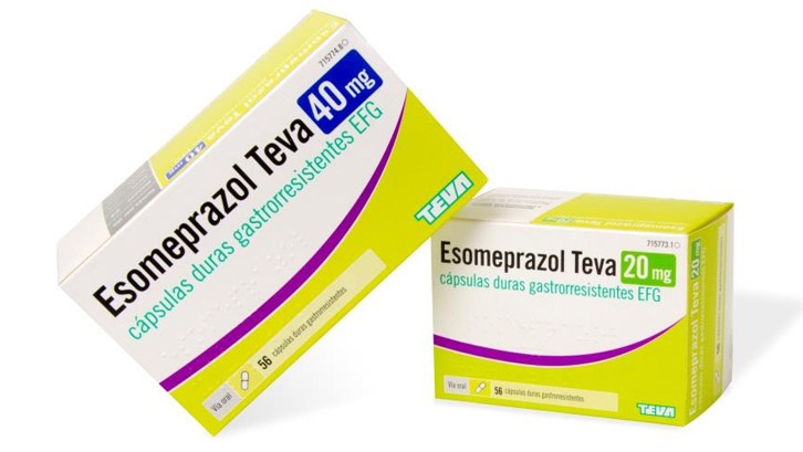 ESOMEPRAZOL TEVA 40 mg CÁPSULAS DURAS GASTRO-RESISTENTES