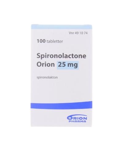 ESPIRONOLACTONA ORION 25 mg COMPRIMIDOS