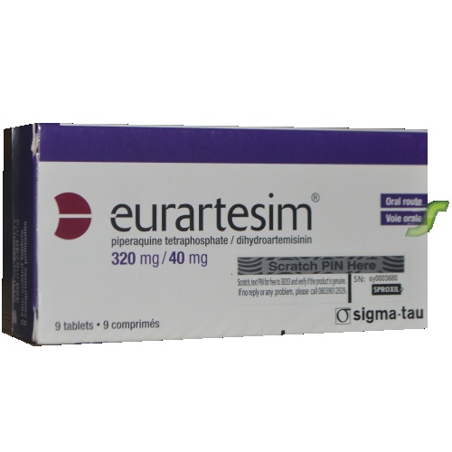 EURARTESIM 320 mg / 40 mg COMPRIMIDOS REVESTIDOS POR PELÍCULA