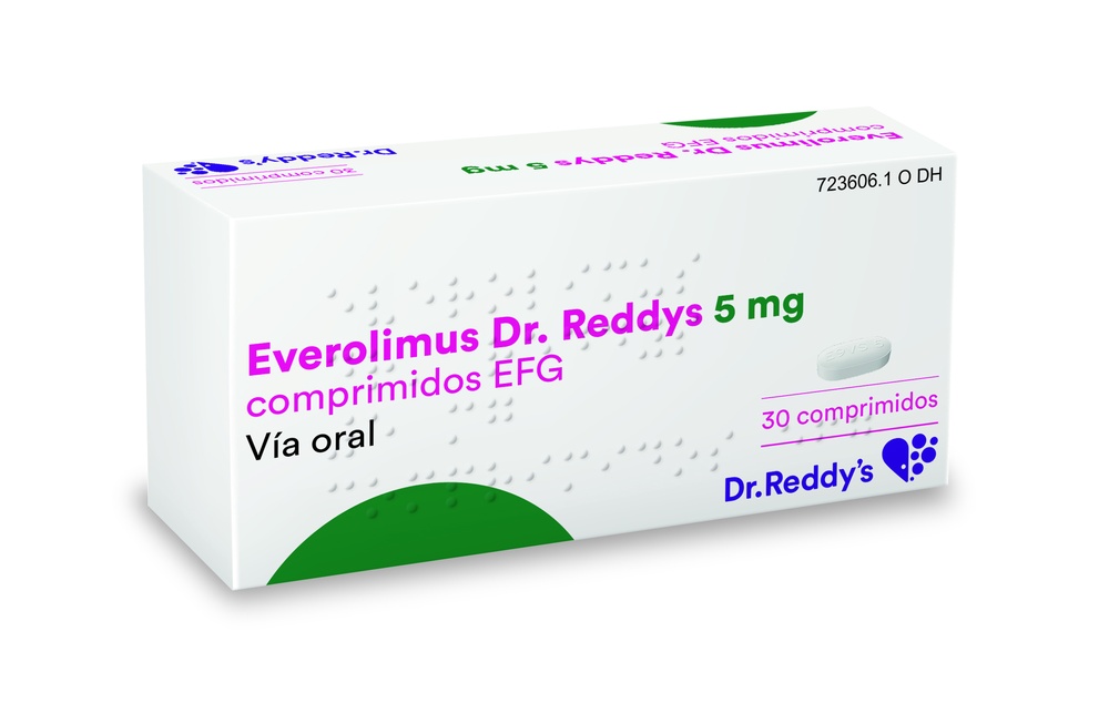 EVEROLIMUS TAD 5 mg COMPRIMIDOS