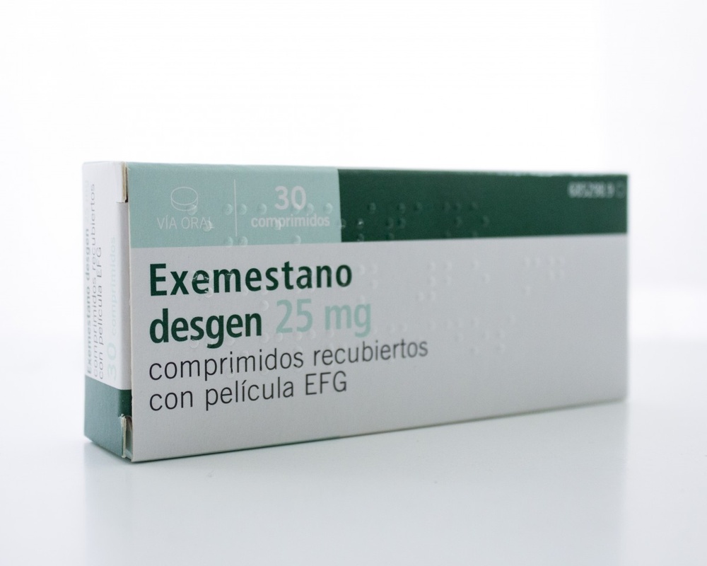 EXEMESTANO VIR 25 mg COMPRIMIDOS REVESTIDOS POR PELÍCULA