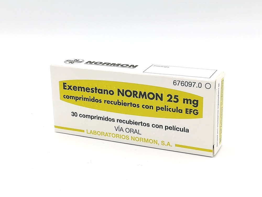 EXEMESTANO WINADOL 25 mg COMPRIMIDOS REVESTIDOS POR PELÍCULA