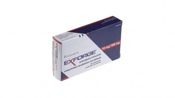 EXFORGE 10 mg/160 mg COMPRIMIDOS REVESTIDOS POR PELÍCULA