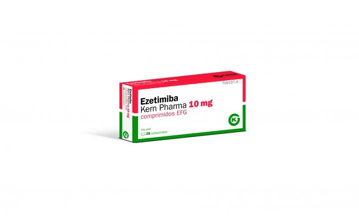 EZETIMIBA KERN PHARMA 10 mg COMPRIMIDOS
