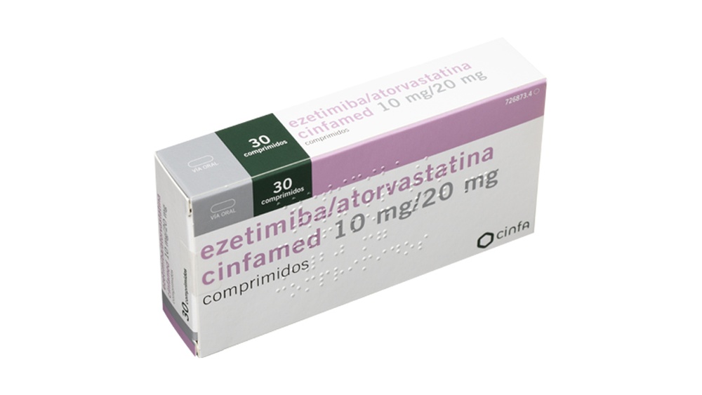EZETIMIBA/ATORVASTATINA ALTER 10 mg/20 mg COMPRIMIDOS REVESTIDOS POR PELÍCULA