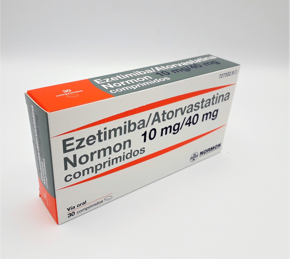 EZETIMIBA/ATORVASTATINA ALTER 10 mg/40 mg COMPRIMIDOS REVESTIDOS POR PELÍCULA