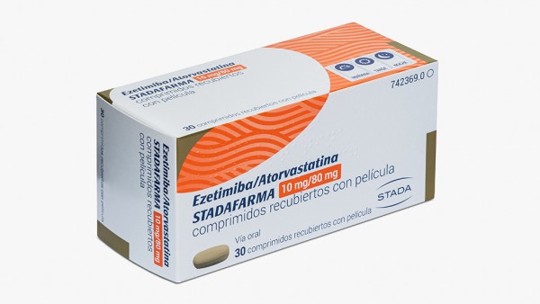 EZETIMIBA/ATORVASTATINA STADA 10 mg/80 mg COMPRIMIDOS REVESTIDOS POR PELÍCULA