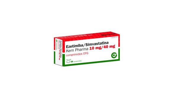 EZETIMIBA/SIMVASTATINA KERN PHARMA 10 mg/40 mg COMPRIMIDOS