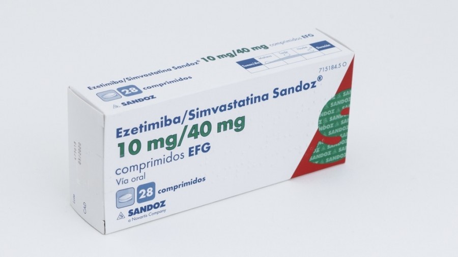 EZETIMIBA/SIMVASTATINA SUN 10 mg/40 mg COMPRIMIDOS