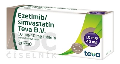 EZETIMIBA/SIMVASTATINA TEVA-RATIO 10 mg/40 mg COMPRIMIDOS