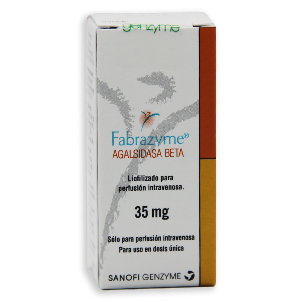 FABRAZYME 35 mg PÓ PARA CONCENTRADO PARA SOLUÇÃO PARA PERFUSÃO