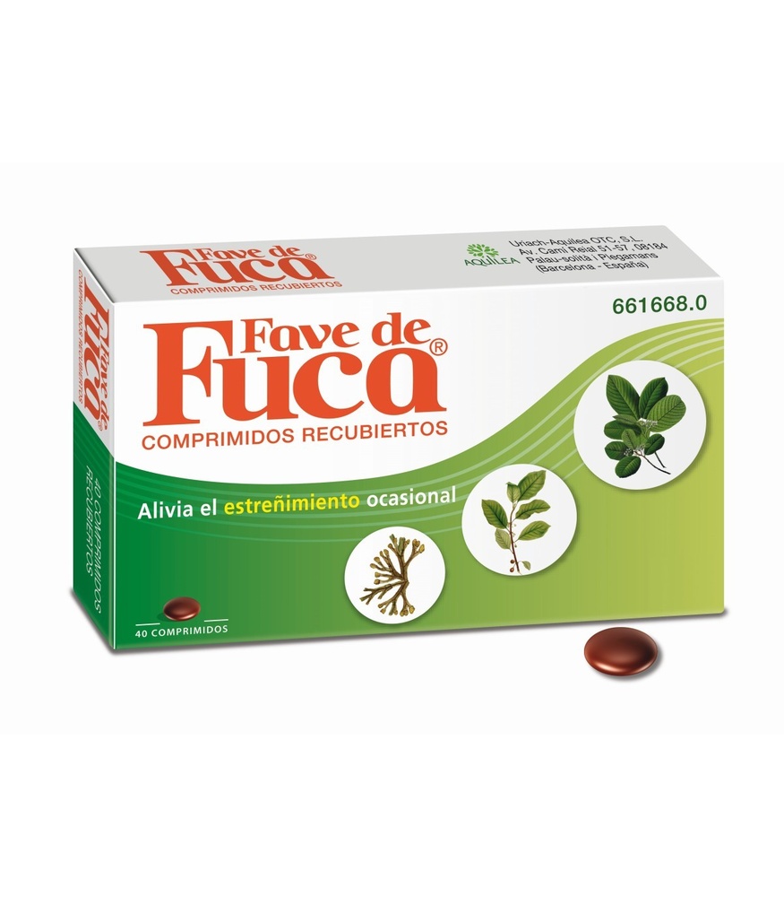 FAVE DE FUCA COMPRIMIDOS REVESTIDOS