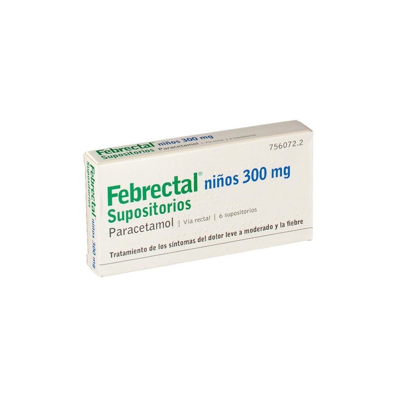 FEBRECTAL NIÑOS 300 MG SUPOSITÓRIOS