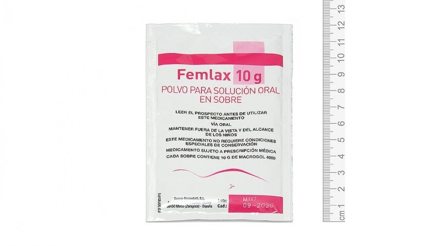 FEMLAX 10 G PÓ PARA SOLUÇÃO ORAL EM SACHÉS