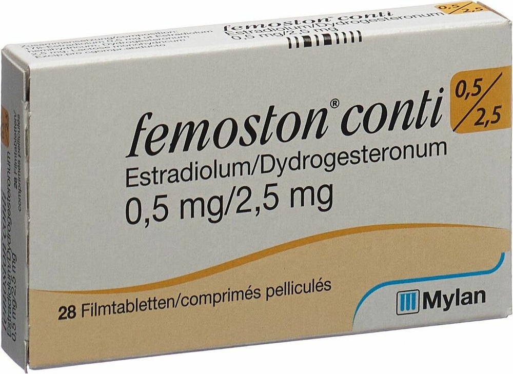 FEMOSTON 0,5 mg/2,5 mg COMPRIMIDOS REVESTIDOS POR PELÍCULA