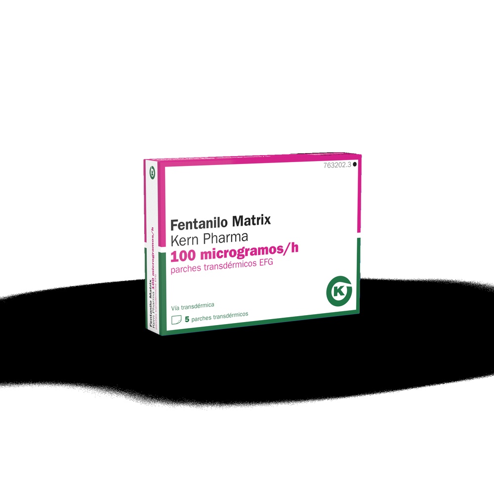 FENTANIL MATRIX KERN PHARMA 100 microgramas/hora PENSOS TRANSDÉRMICOS