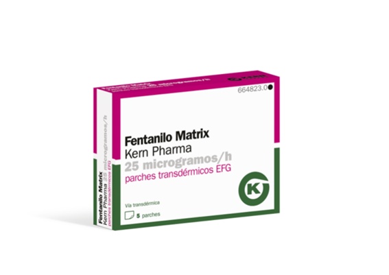 FENTANIL MATRIX RATIOPHARM 25 microgramas/hora adesivos transdérmicos