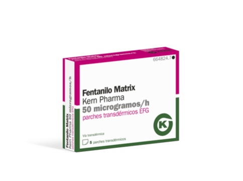 FENTANIL MATRIX RATIOPHARM 50 microgramas/hora adesivos transdérmicos