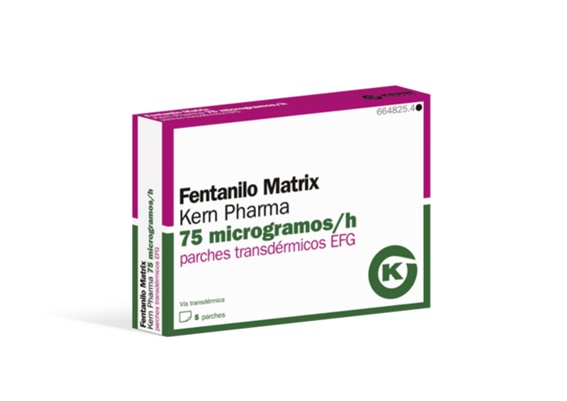 FENTANIL MATRIX RATIOPHARM 75 microgramas/hora adesivos transdérmicos