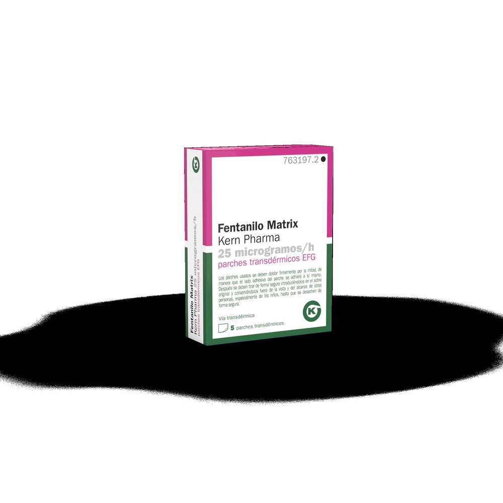 FENTANIL MATRIX VIATRIS 25 mcg/H PENSOS TRANSDÉRMICOS