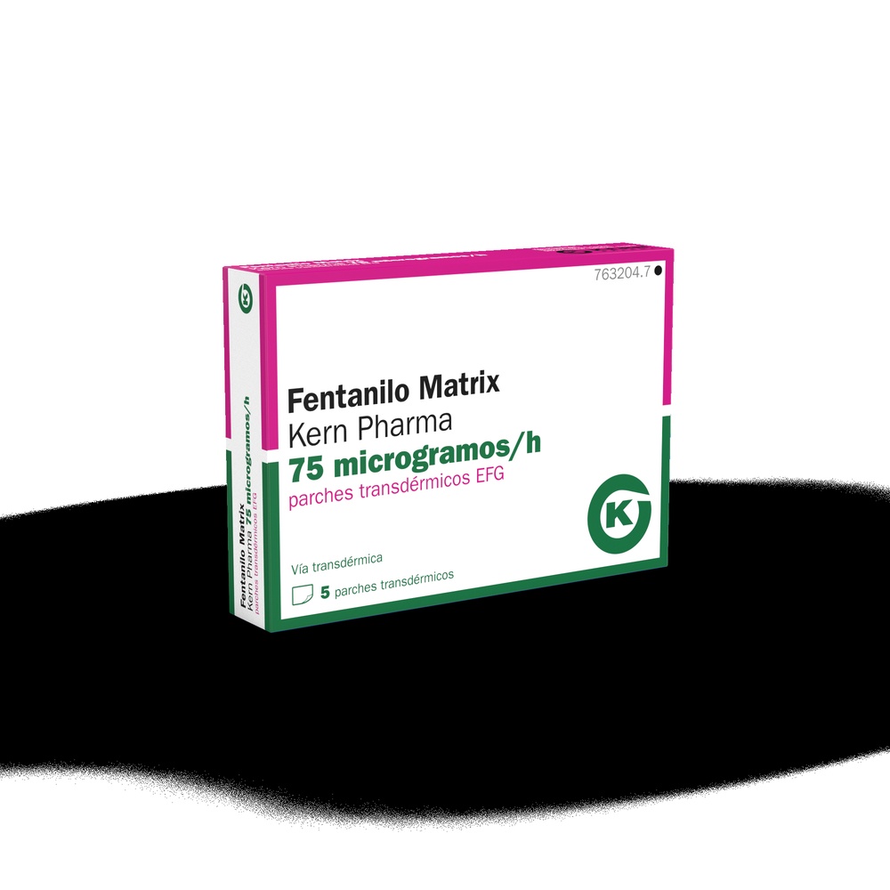 FENTANIL MATRIX VIATRIS 75 mcg/H PENSOS TRANSDÉRMICOS