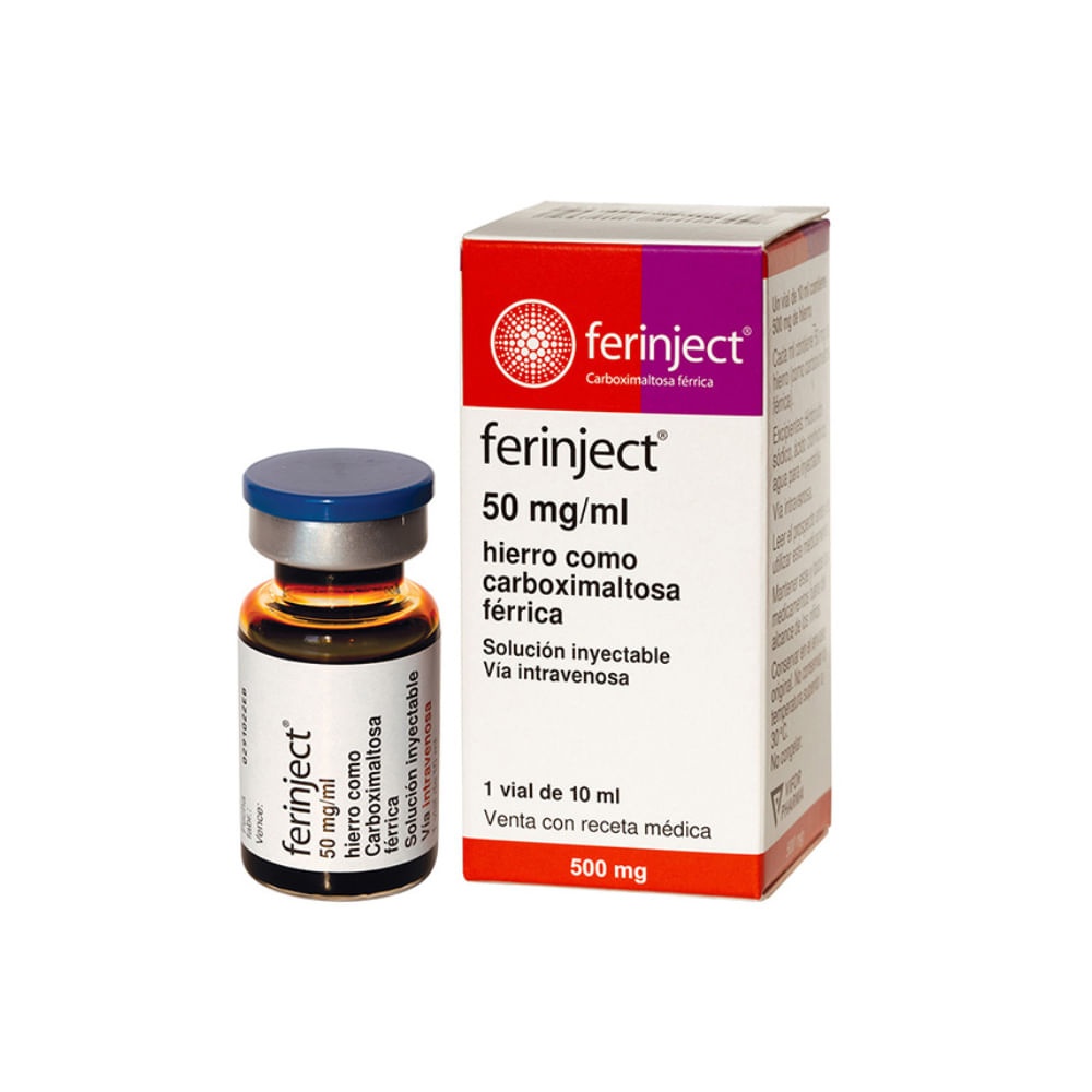 FERINJECT 50 mg/ml DISPERSÃO PARA INJEÇÃO E PERFUSÃO