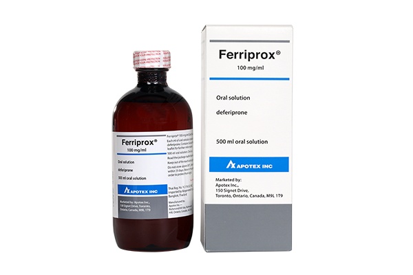 FERRIPROX 100 mg/mL SOLUÇÃO ORAL