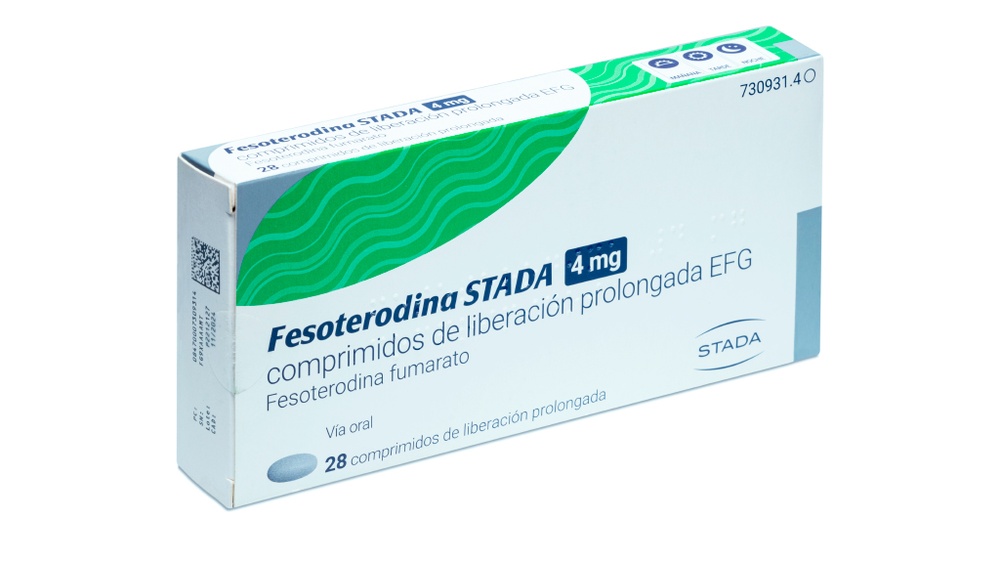 FESOTERODINA EDIST 4 mg COMPRIMIDOS DE LIBERTAÇÃO PROLONGADA