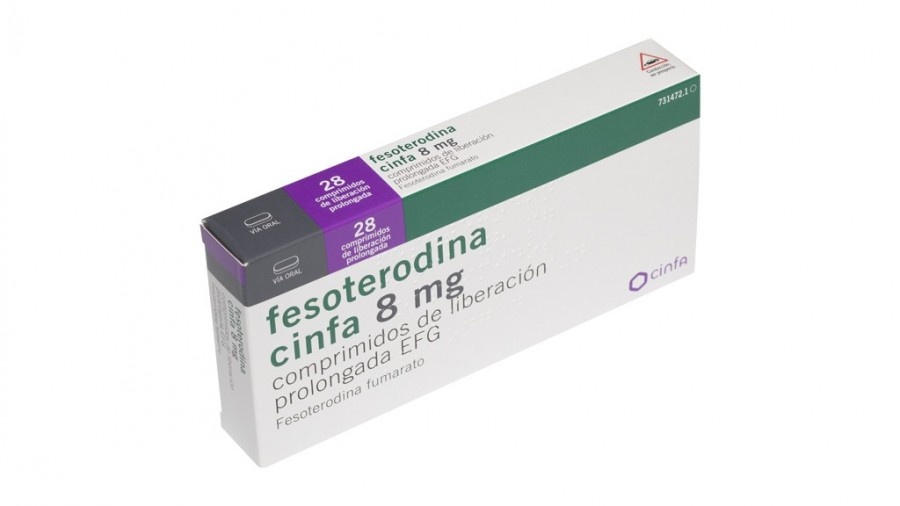 FESOTERODINA LICONSA 8 mg COMPRIMIDOS DE LIBERTAÇÃO PROLONGADA