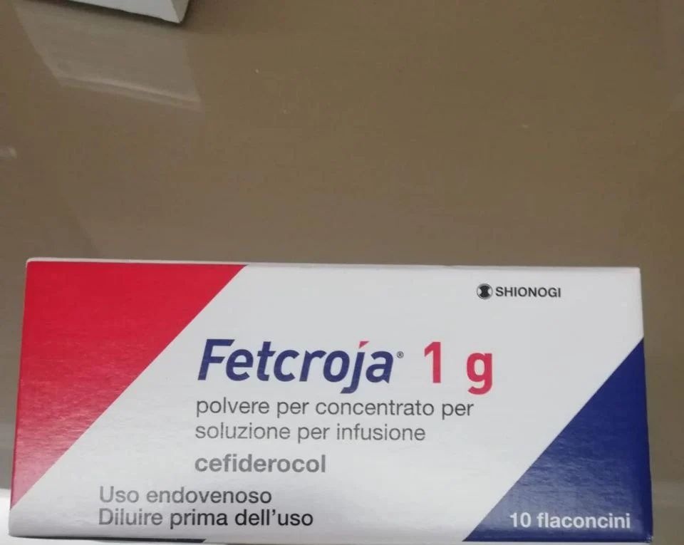 FETCROJA 1 g PÓ PARA CONCENTRADO PARA SOLUÇÃO PARA PERFUSÃO