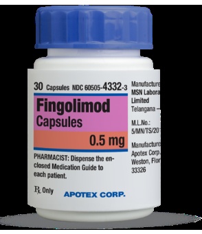FINGOLIMOD MEDOCHEMIE 0,5 mg CÁPSULAS DURAS EFG