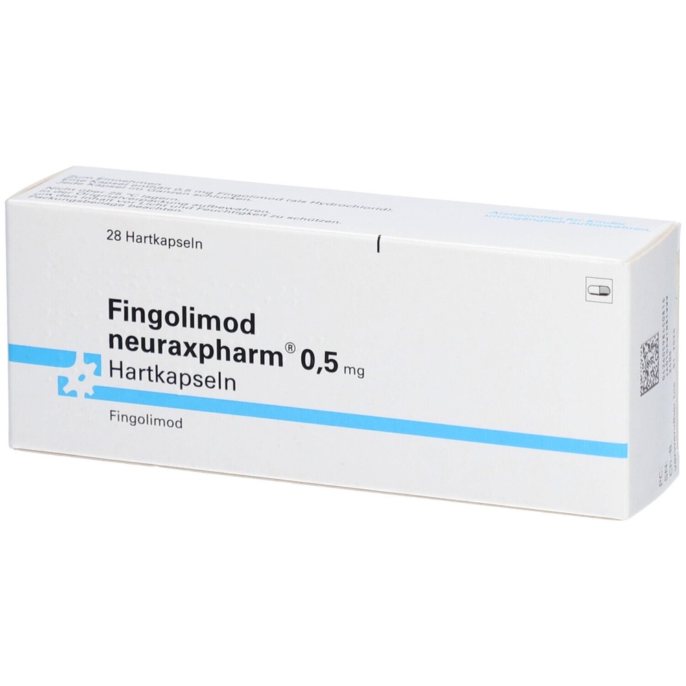 FINGOLIMOD NEURAXPHARM 0,5 mg CÁPSULAS DURAS