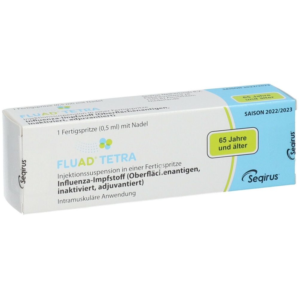 FLUAD TETRA Suspensão Injectável em Seringa Pré-carregada