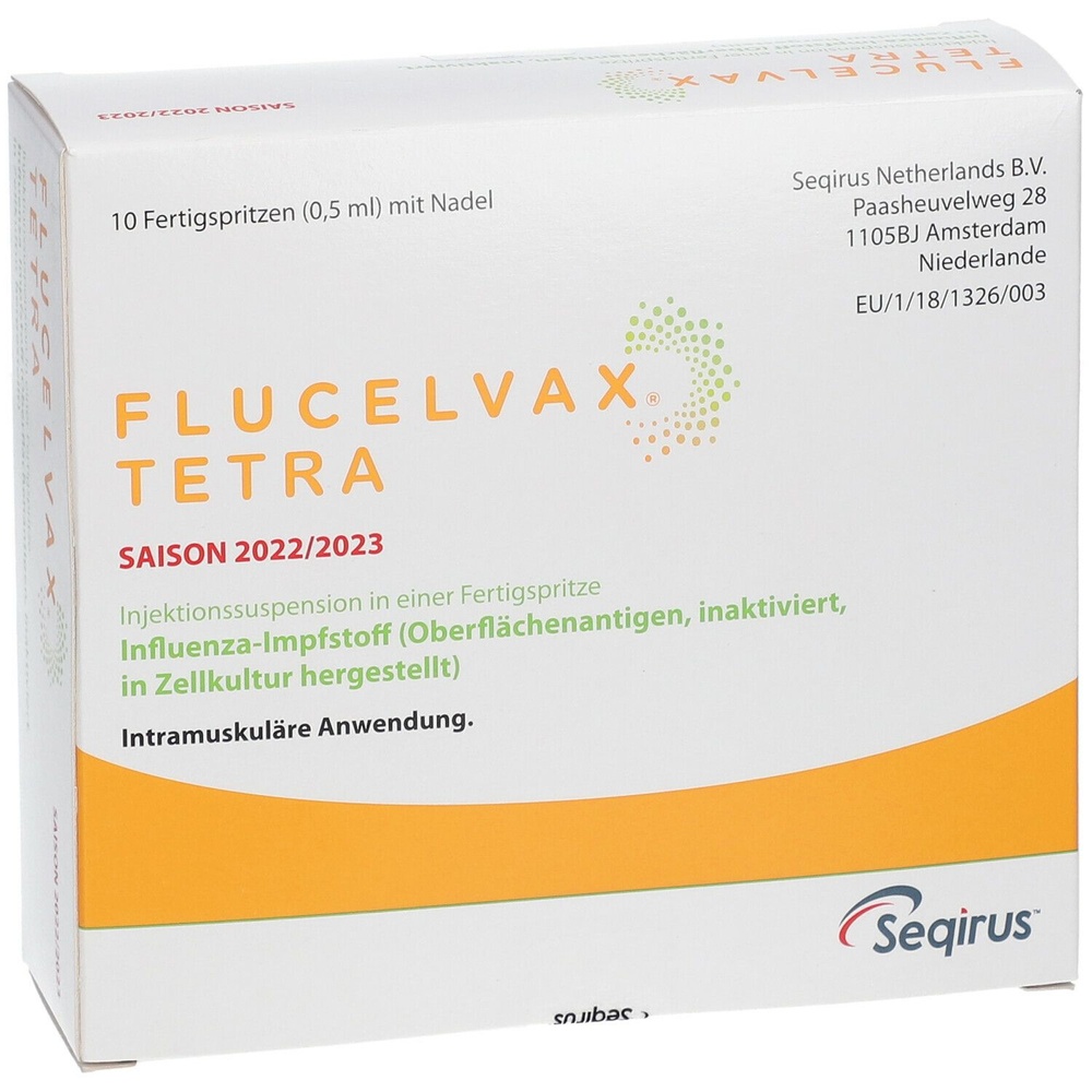 FLUCELVAX TETRA SUSPENSÃO INJETÁVEL EM SERINGA PREENCHIDA