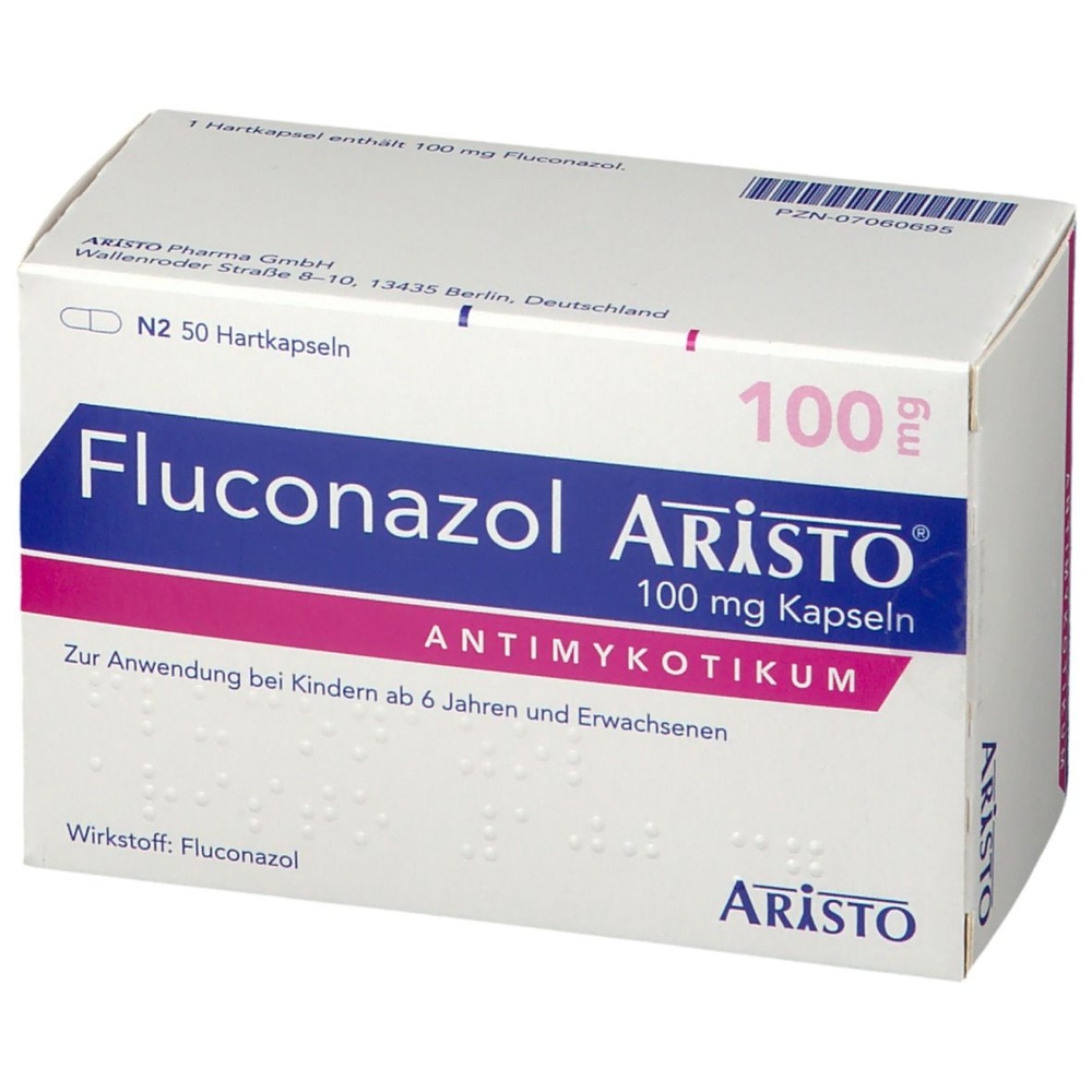 FLUCONAZOL ARISTO 100 mg CÁPSULAS DURAS