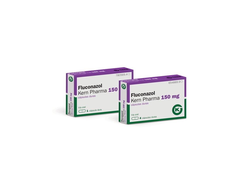 FLUCONAZOL KERN PHARMA 150 mg CÁPSULAS DURAS